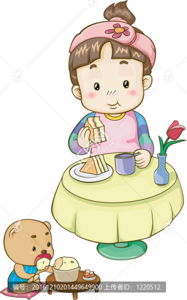 孩子們與自然