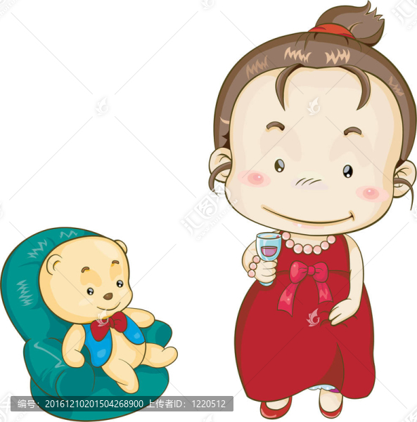 孩子們與自然