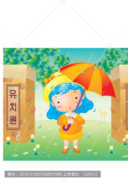 孩子們與自然