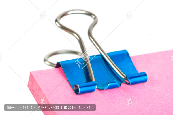 便條紙和夾子