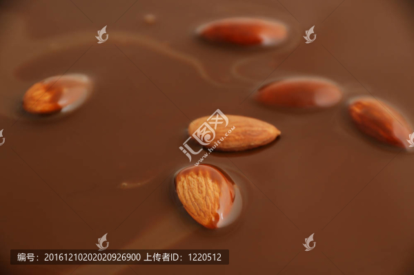 液體巧克力背景