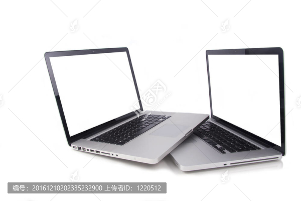 兩個鋁設(shè)計筆記本電腦