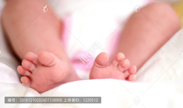 嬰兒的腿