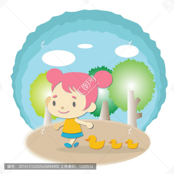 孩子和動物