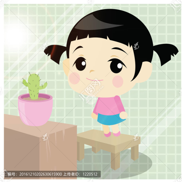 孩子和動物