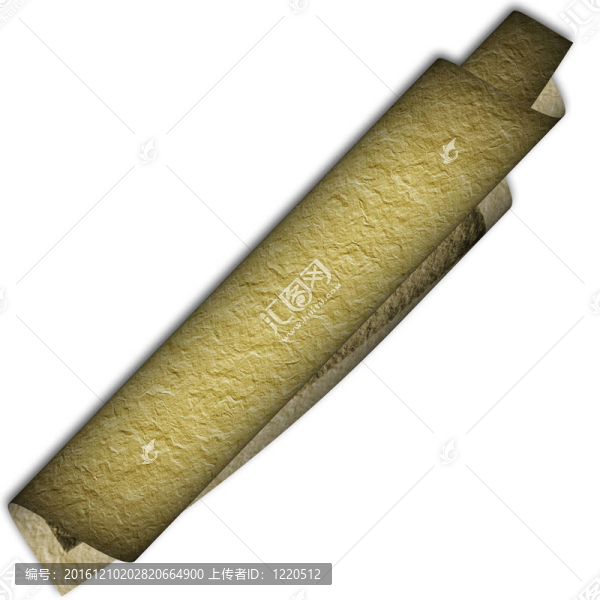 紋理舊紙卷