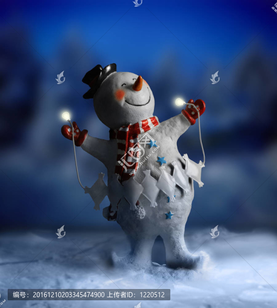 微笑的雪人