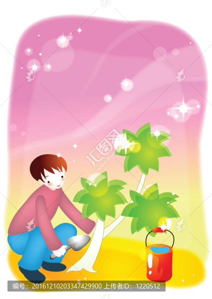春與植物樹(shù)