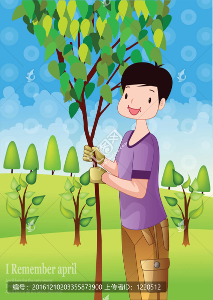 春與植物樹(shù)