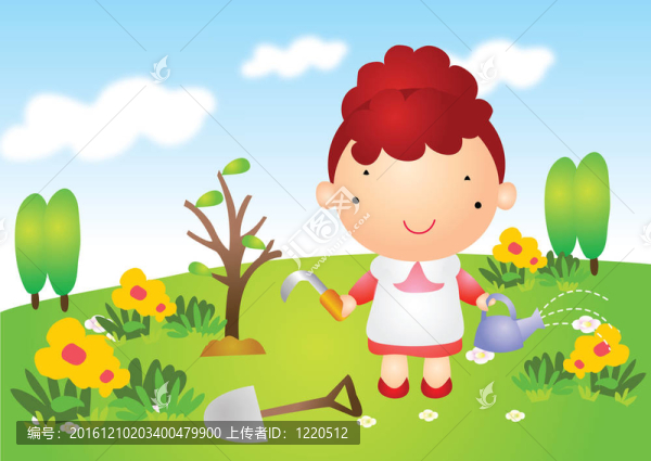 春與植物樹