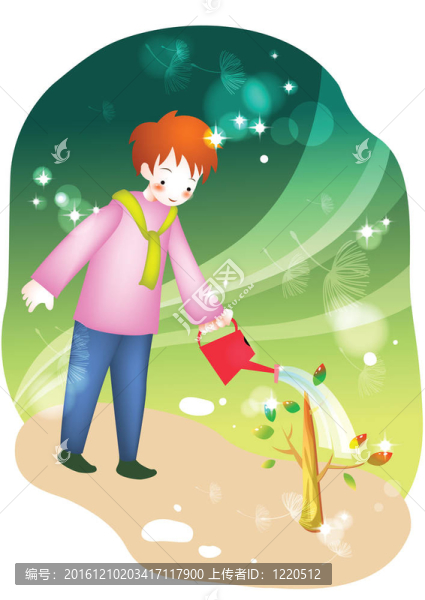 春與植物樹(shù)