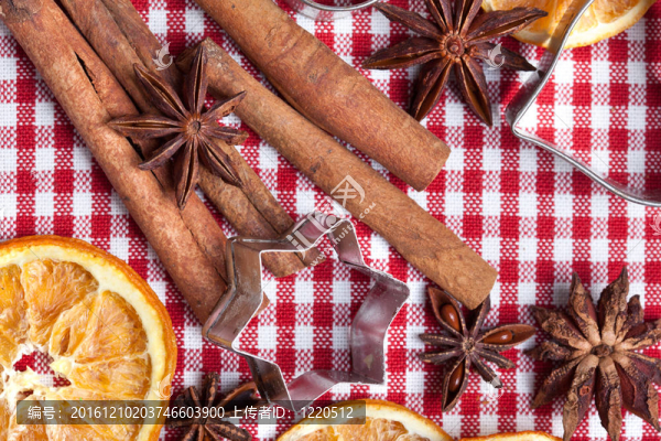 柑橘肉桂和Anise