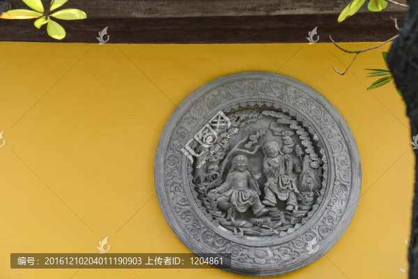 龍華寺浮雕