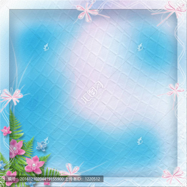 邀請(qǐng)或祝賀的蘭花和蝴蝶卡