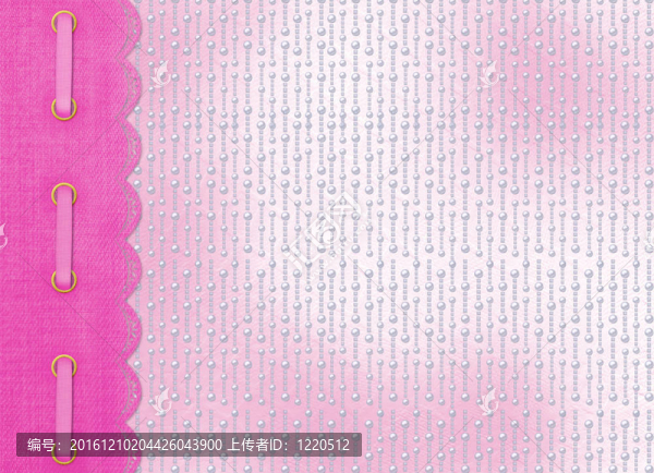 邀請或祝賀的弓和珠子卡