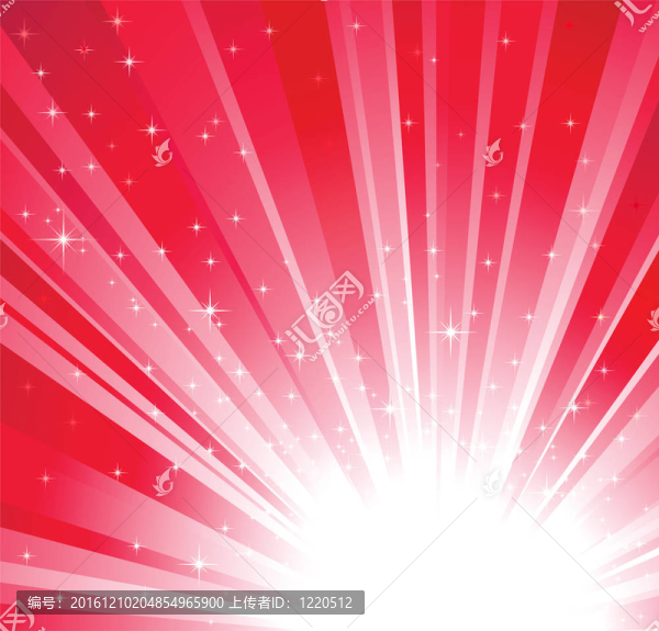 紅色圣誕節(jié)；假日背景的光和星星