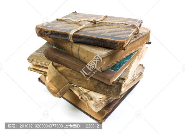 一張皺巴巴的舊書