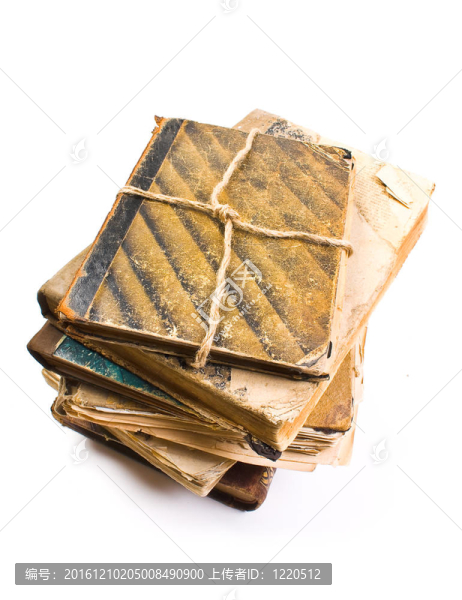 一張皺巴巴的舊書