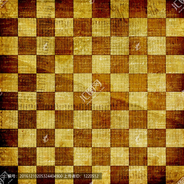 復(fù)古的背景與格子棋裝飾