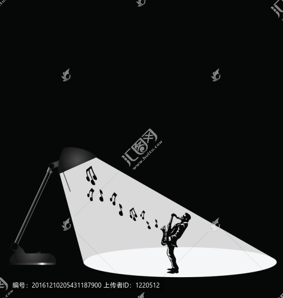 聚光燈下的音樂家