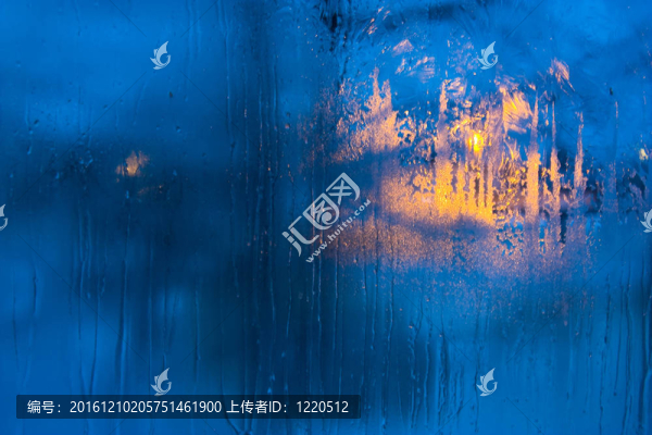 冰凍玻璃冬之夜