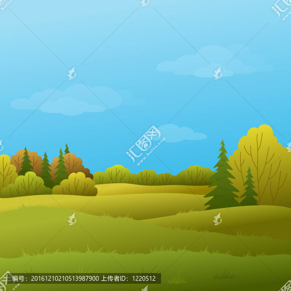 景觀；秋色林
