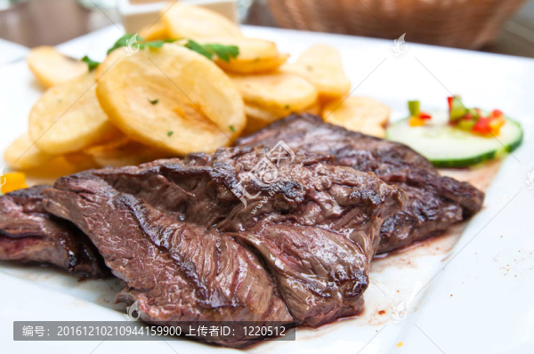 多汁的牛排牛肉