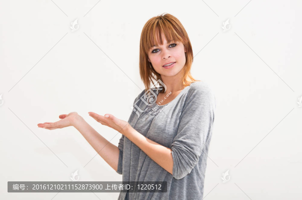 微笑美麗的女人