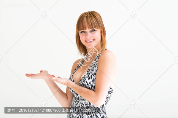 微笑美麗的女人