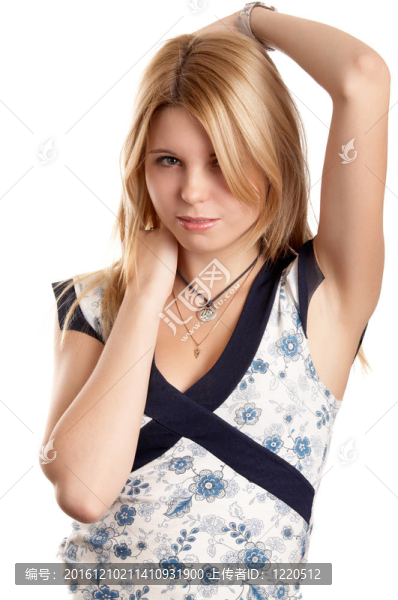 漂亮的金發(fā)女孩