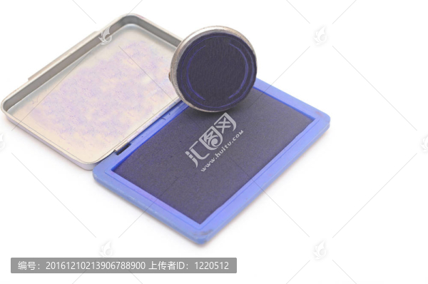 白色背景郵票墊橡皮圖章