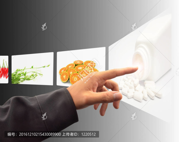 手推觸摸屏界面