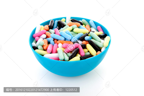 用花邊棒糖果碗