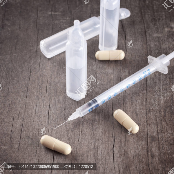 醫(yī)用安瓿和注射器