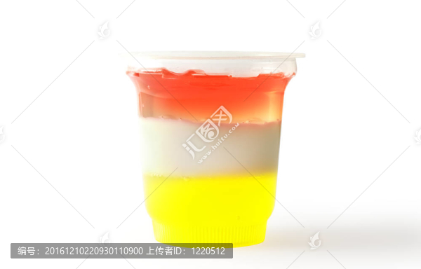 多種顏色的果凍