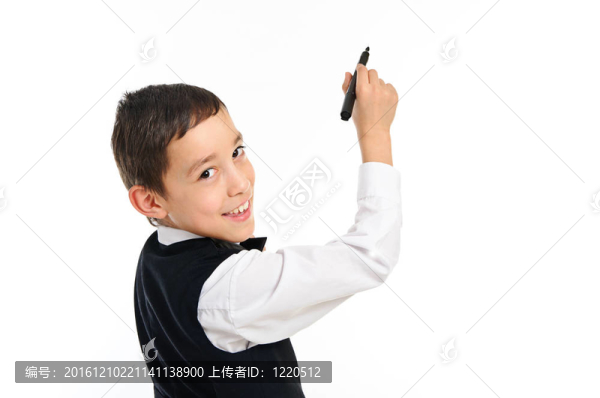 學(xué)生書寫或繪圖筆白色隔離