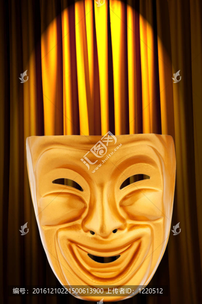 帶面具的戲劇表演概念