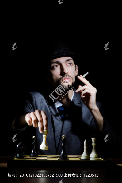 棋手玩他的游戲