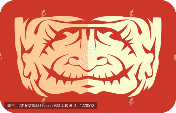 面對剪紙