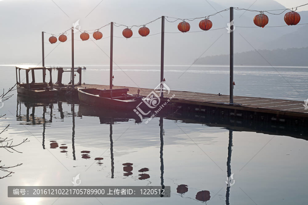 日月潭；蔣介石碼頭