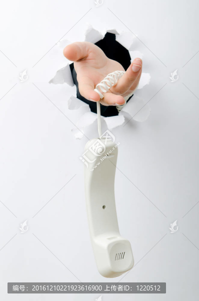 手持手機(jī)通孔紙