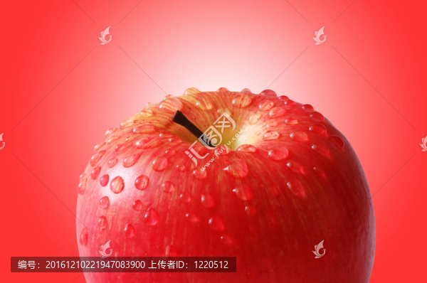 鮮蘋果水滴