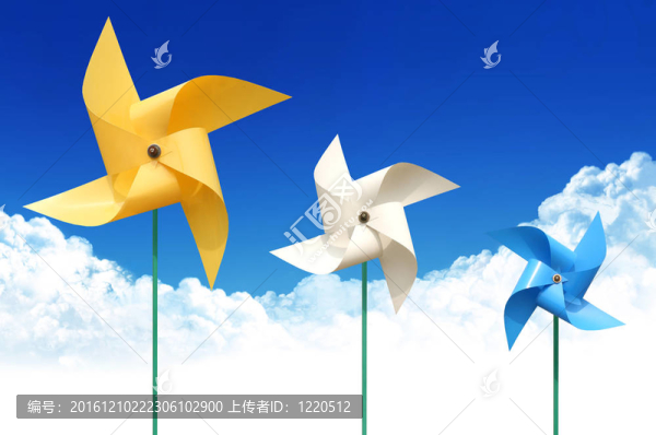 風(fēng)車在天空