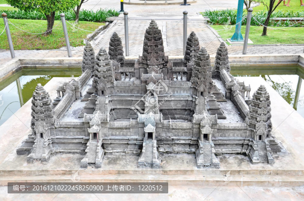 吳哥窟模型