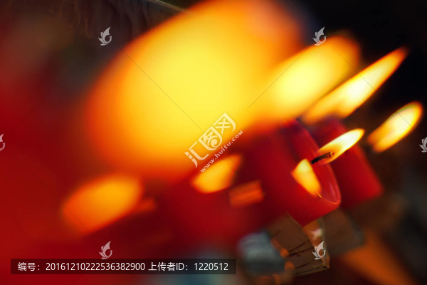 排蠟燭