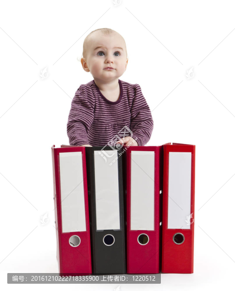 帶環(huán)形文件的幼兒