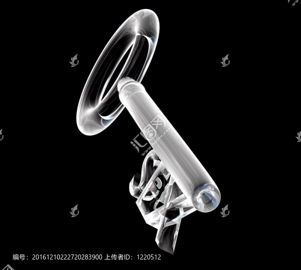 玻璃鑰匙；性文字（3D）