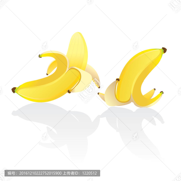 剝香蕉去皮香蕉