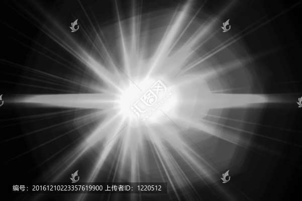 鏡頭光暈背景