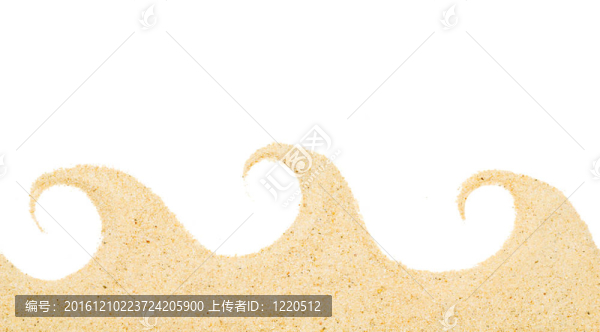 砂分離。海灘上的沙子。